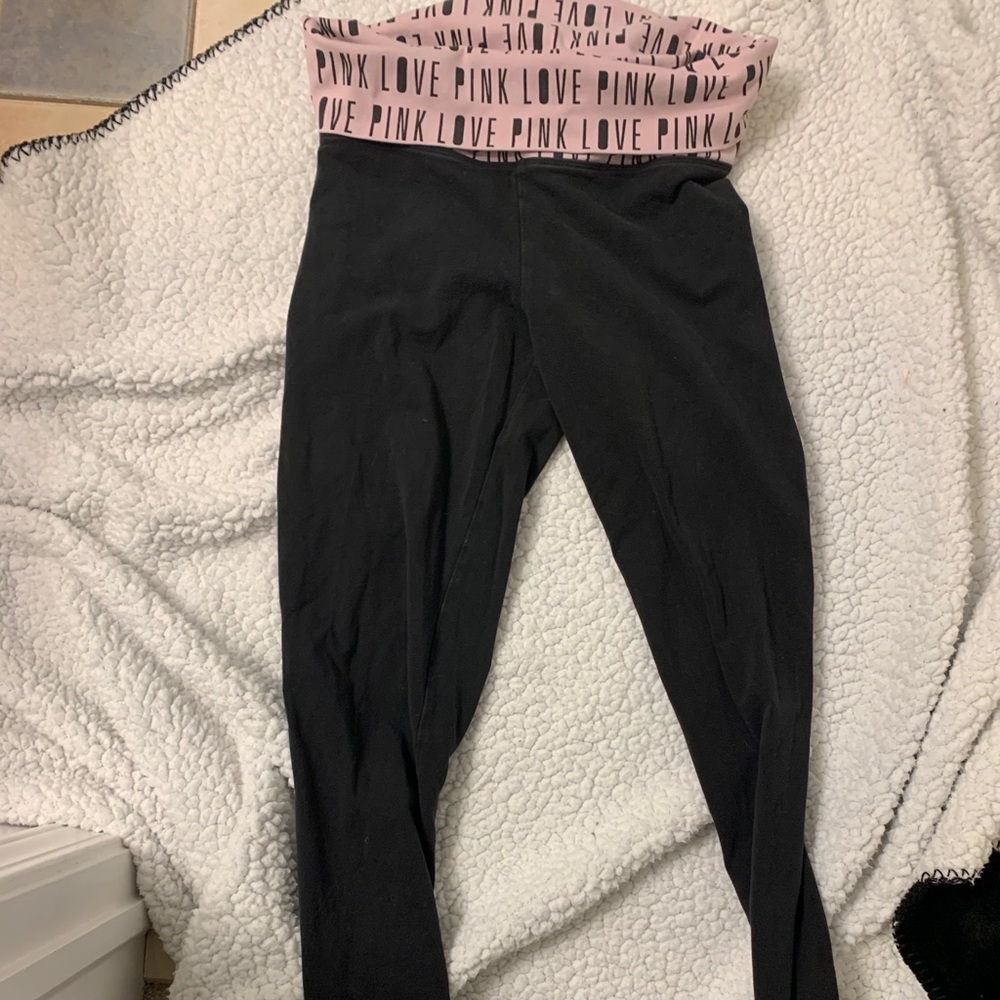 Pink leggings